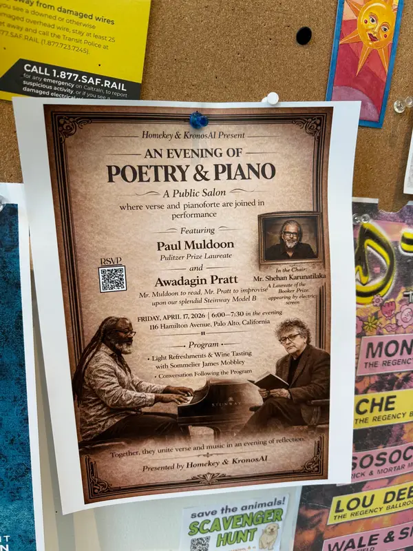 Poetry & Piano flyer