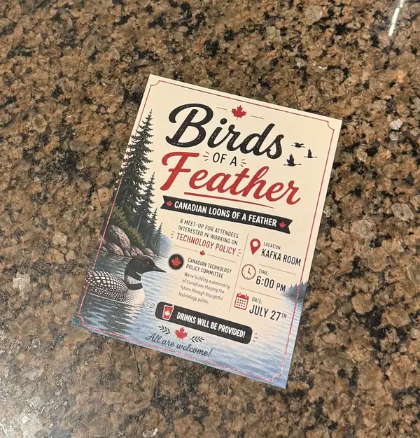 Birds of a Feather flyer at FAccT